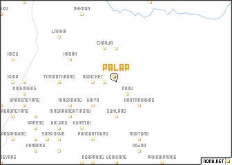 map of Palap