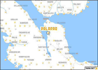 map of Palarao