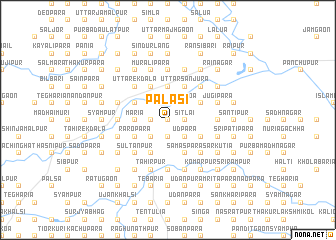 map of Palāsi