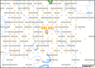 map of Palāsi