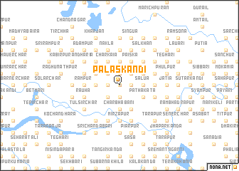 map of Palāskāndi