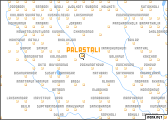 map of Palāstali