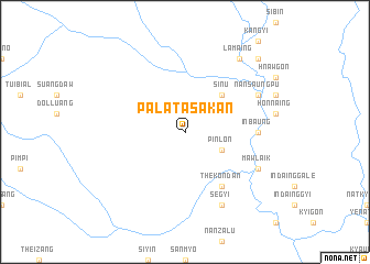 map of Palata Sakan