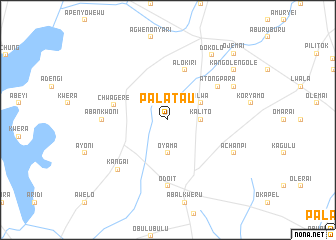 map of Palatau