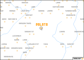 map of Palata