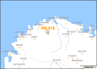 map of Palate