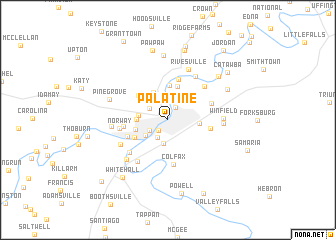 map of Palatine