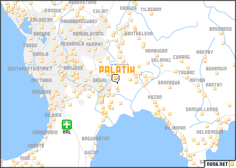 map of Palatiw