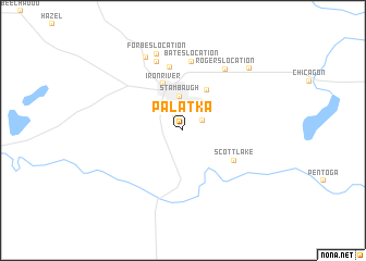 map of Palatka