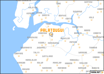 map of Palatougui