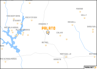 map of Palato