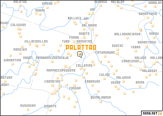 map of Palattao