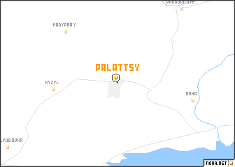 map of Palattsy