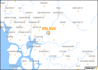 map of Palauk