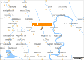 map of Palaungshe