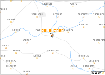 map of Palauzovo