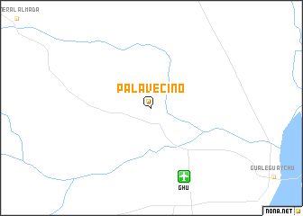 map of Palavecino