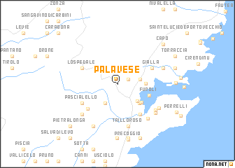 map of Palavese