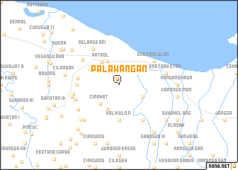 map of Palawangan