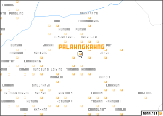 map of Palawng Kawng