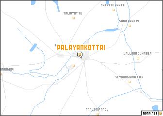 map of Pālayankottai