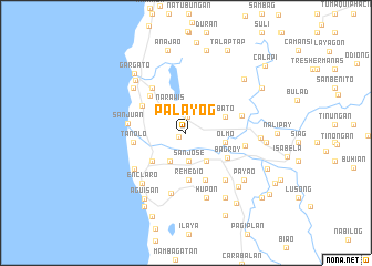 map of Palayog