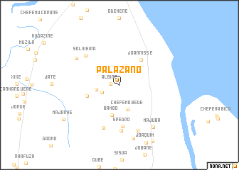 map of Palazano