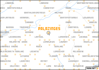 map of Palazinges