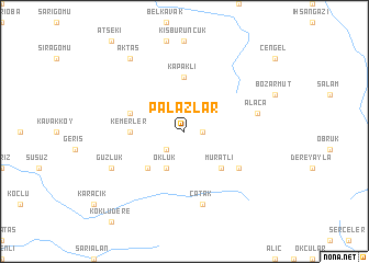 map of Palazlar