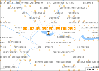 map of Palazuelos de Cuesta-Urria