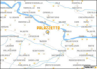 map of Palazzetto