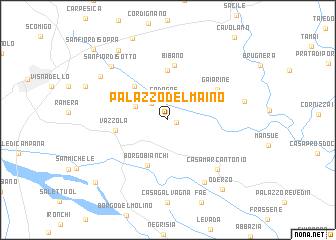 map of Palazzo Del Maino