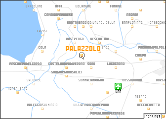 map of Palazzolo