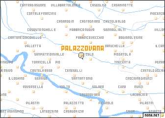 map of Palazzo Vana