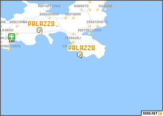 map of Palazzo