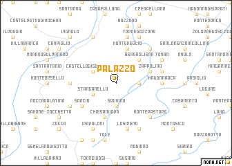 map of Palazzo