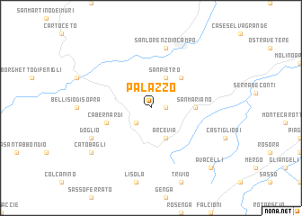 map of Palazzo