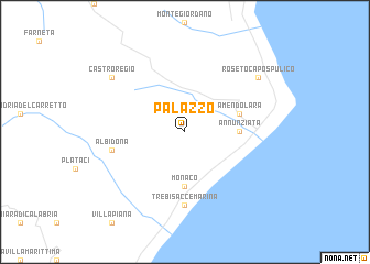 map of Palazzo