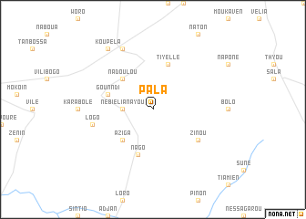 map of Pala