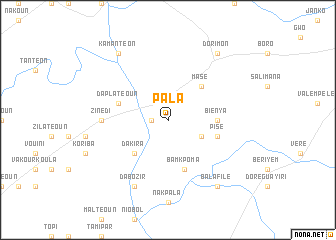 map of Pala