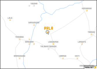map of Pala