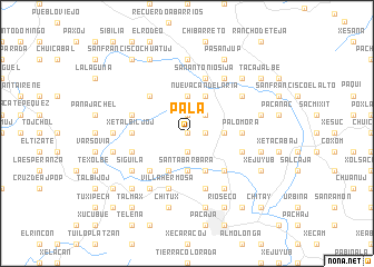 map of Palá