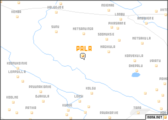 map of Pala