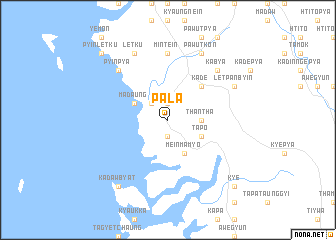 map of Pala