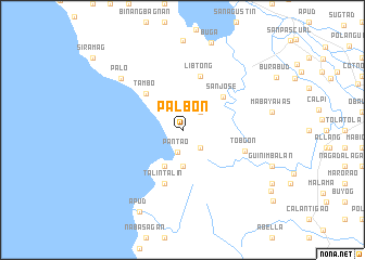 map of Palbon