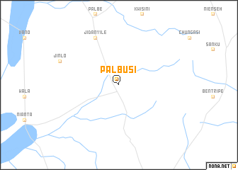 map of Palbusi