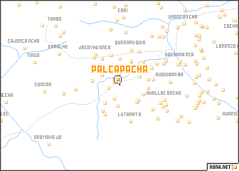 map of Palcapacha