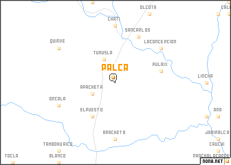 map of Palca