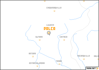 map of Palca