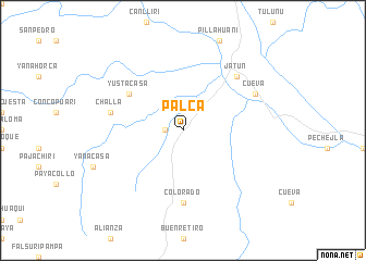 map of Palca